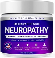 Neuropathy Nerve Pain Relief Cream - Maximum Strength for Foot,...