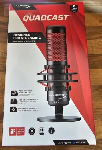 HyperX QuadCast NEU & OVP