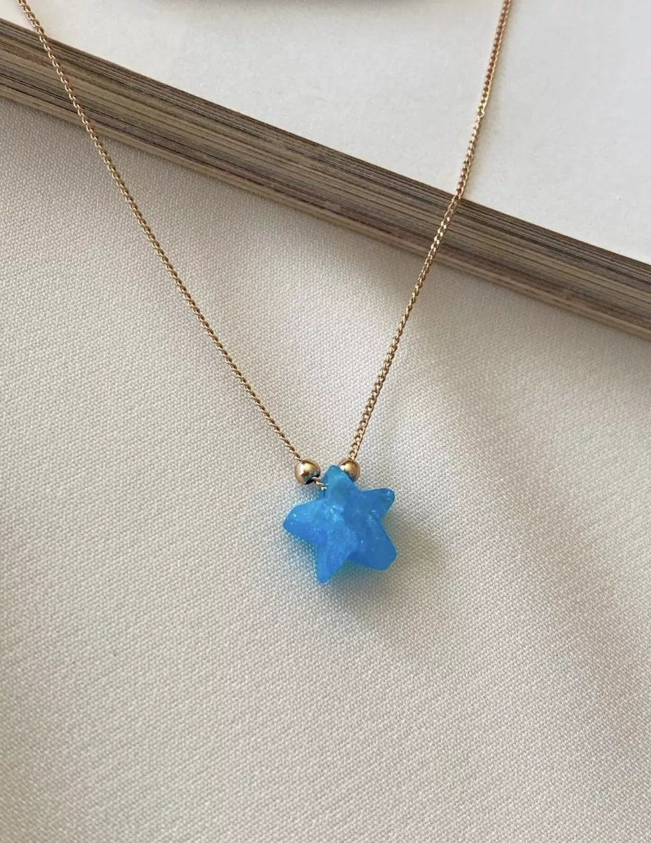 Star online stone necklace