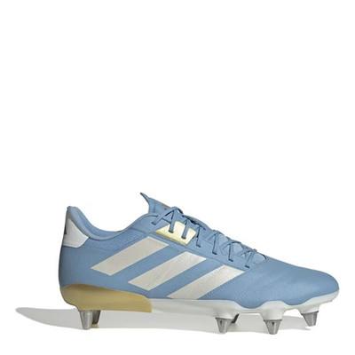 Adidas Herren Blau & Weiß Kakari RS SG Rugbyschuhe UK 8 NEU
