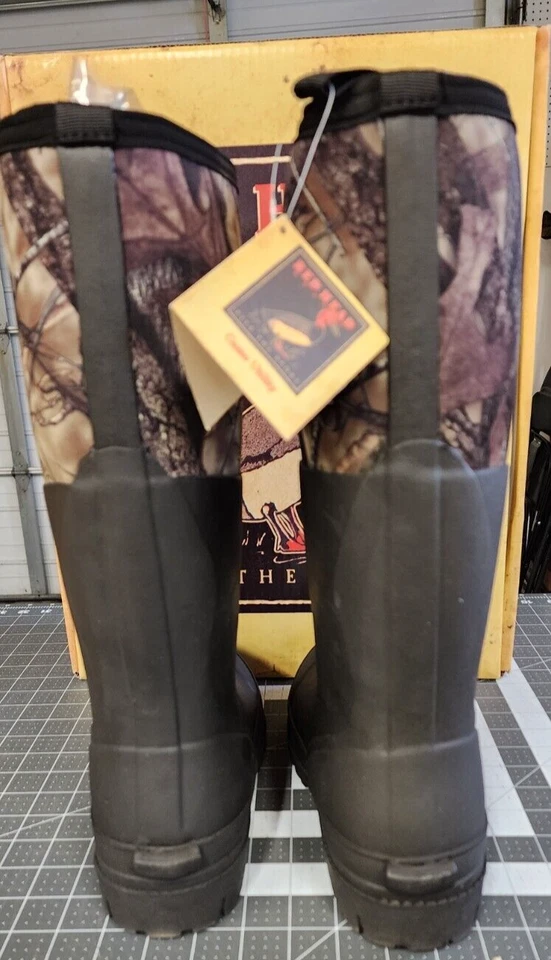 RedHead Camo Utility Waterproof Rubber Boots for Men, Size 9 - Image 4 of 4