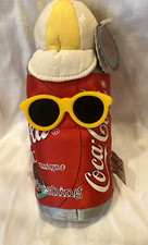 Coca Cola Can in Shades Sunglasses Coca Cola Classic Plush Bean Bag1998 Nice