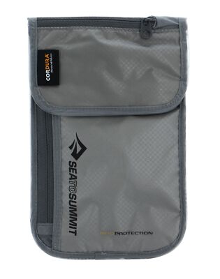 Sea to Summit Ultra-Sil Neck Wallet RFID Umhängetasche Tasche High Rise grau