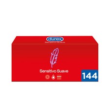 Durex Preservativos Sensitivo Suave Mayor Sensibilidad Pack Ahorro 144 condones