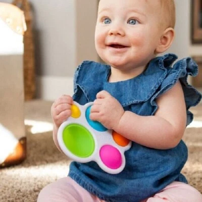 Baby Early Development Toy - Dimpl by Fat Brain Toys, Tactile Sensory Toy