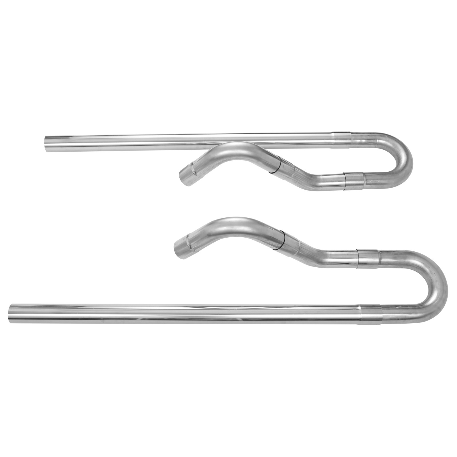 2.5” Exhaust Tubing Mandrel Bend Pipe U-Bend Tubing For Ford Mustang 3.8L 99-04