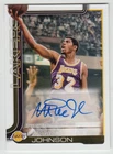 2025-26 Topps Basketball Flagship Lakers Magic Johnson TFRA-MJ Autograph Auto