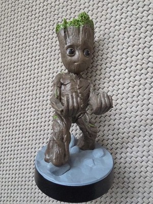Marvel Cable Guys Lade - Halter Baby Groot 20 cm