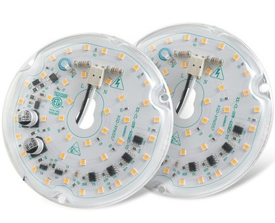 Ledytech 2-Pack 3.93'' LED Ceiling Fan Light Retrofit Kit, Ceiling Light Repl...
