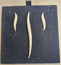 Swarovski Aline Silver Pendant and Earring Set