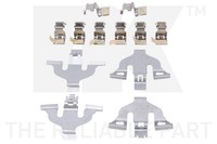 Nk ZubehöRsatz Scheibenbremsbelag 7947042 FüR Audi Q7 4MB 4MG 4MQ Tfsi Quattro