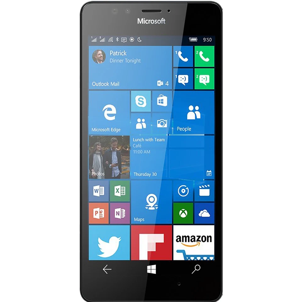 Microsoft Lumia 950 4G White 32GB + 3GB Single-SIM Factory Unlocked GSM NEW - Image 2 of 3