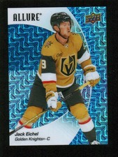 2023-24 Upper Deck Allure Blue Line #33 Jack Eichel /35 (408037)