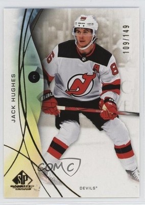 2024-25 Upper Deck SP Game Used Edition Gold 109/149 Jack Hughes #15 1kf7