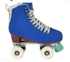 Chaya Melrose Deluxe Cobalt Blue Roller Skates. Vegan. Size 8.0.  100