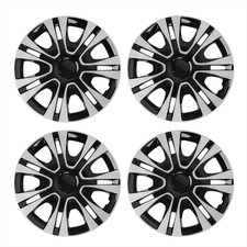 1516set Of 4 Snap On Full Hub Cap Wheel Covers Fit For R1615 Tire Steel Rim