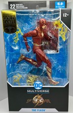 DC Multiverse The Flash Speed Force Variant 7  Figure Gold Label McFarlane NIB