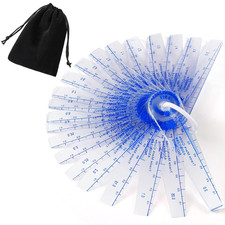 Plastic Feeler Gauge 0.05mm To 3mm Metric Gap 21 In 1 Tool Plastic Feeler Gauge 0.05mm To 3mm Metric Gap 21 In 1 Tool