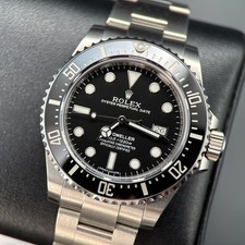 Rolex Sea-Dweller 116600 Black Dial Steel Oyster Automatic 40mm Watch - 2014