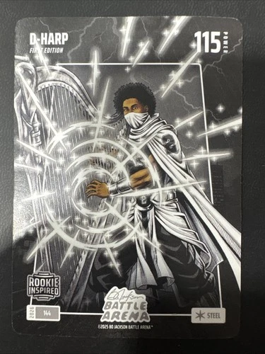 Dylan Harper 2026 Bo Jackson Battle Arena D-HARP Rookie Inspired Steel #144