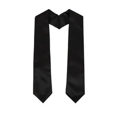 60" Long Unisex Adult Plain Graduation Stole Honor Sash for Ceremony Toga