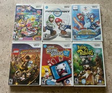 Nintendo Wii Mario Party 9 Mario Kart Mario Sonic Olympic Winter Games LEGO Game