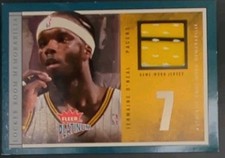 Fleer Platinum 2003-04 Locker Room Memorabilia Jermaine O'Neal Pacers #LRM-JON