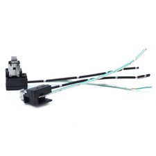 5 Pcs H1 H3 Headlight Wiring Harness, Fog Lamp Socket Connector Pigtail