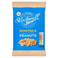 Stockwell & Co Roasted & Salted Peanuts 200G Pack Of 5