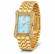 Invicta Wildflower Women s Watch Gold Tone Blue Dial 69283