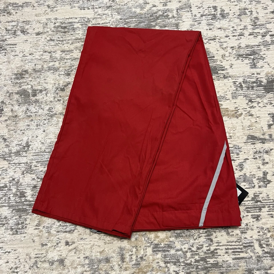 Dudz Scrub Men’s XL Red Ohio State University Buckeyes Medical Pants Drawstring - Image 3 of 4