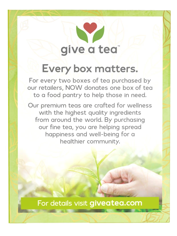 Té Senna orgánico té real sin cafeína 24 bolsitas de té de Now Foods Foto 4 de 4