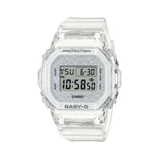 Casio BABY-G BGD565GC-7 Glitter Colors White Chronograph Digital Watch New