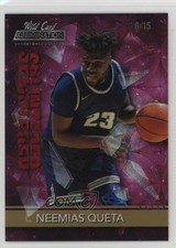 2021-22 Wild Card Alumination Red Chase - Holo-Lux Pink 6/15 Neemias Queta 05wx