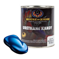 House of Kolor UK04 Oriental Blue Kosmic Kolor Urethane Kandy Auto Paint 1 Quart