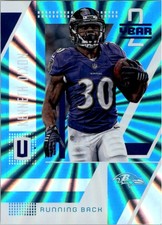 2017 Panini Unparalleled Year 2 Teal #5 Kenneth Dixon /15 - FB