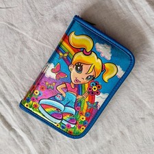 Vintage Lisa Frank Small Zippered 3-Ring Binder Planner