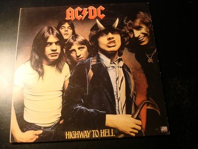 ACDC AC/DC HIGHWAY TO HELL LP RECORD