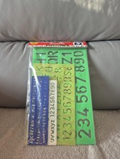 Stencils Letters And Numbers