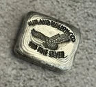 Rutland Bullion Co. 1 oz Hand Poured Silver Bar .999 Fine Silver