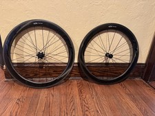 Zipp 404 Firecrest set ruote strada/triathlon ottimo