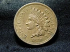 1859  INDIAN HEAD CENT  AU DETAILS