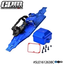 GPM Alloy 7075 Chassis Plate & Servo Mount+Battery Compartment+Motor Base Sledge