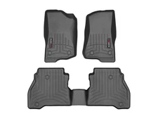 WeatherTech FloorLiner for 2020-2026 Jeep Gladiator - 1st & 2nd Row, Black