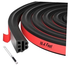 Car Door Rubber Seal Strip, Universal Automotive Weather Stripping 16.4FT