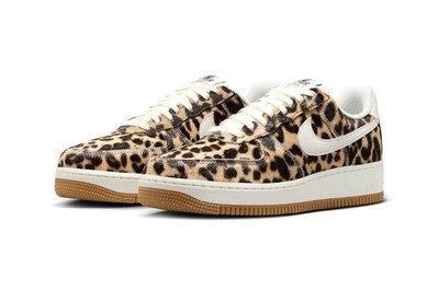 Nike Air Force 1 Low Cheetah Womens US 8-9 Casual Shoes Sneakers NEW  