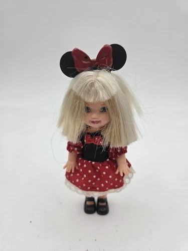 Read DISNEY WORLD RESORT VACATION BARBIE Kelly Dress Only #20221 Mattel VTG 98