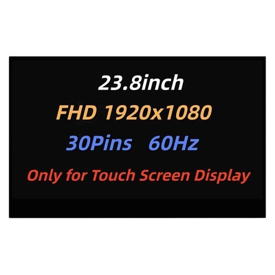 23.8'' for FRU: 5D10W33973 FHD LCD LED Touch Screen Display Panel MV238FHM-K10
