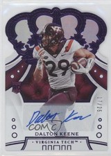 2020 Chronicles Draft Picks Purple Signatures 17/25 Dalton Keene #100 Auto 1a2m