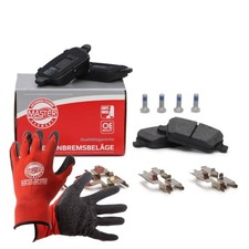 Bremsbeläge + Handschuhe hinten für FORD FOCUS II, GALAXY II, KUGA, MONDEO